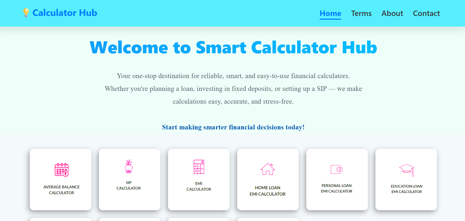 Smart Calculator Hub